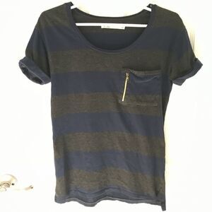 MADEWELL  Hi-Line Zipper Pocket Top.